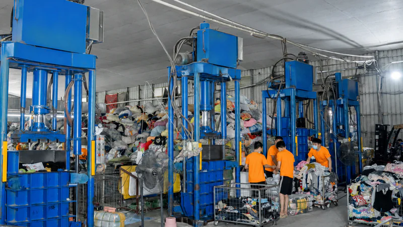 重庆基地压缩打包作业