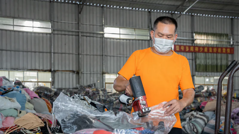 重庆基地人工封包作业